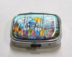 İstanbul Temalı İlaç Kutusu - Model 4