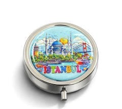 İstanbul Temalı İlaç Kutusu - Model 7