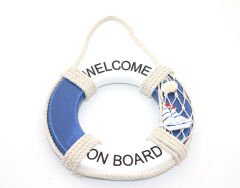 Ahşap Marin Duvara Asmalı Simit Model 1