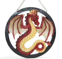 Duvara Asmalı Polyester Dragon Pano