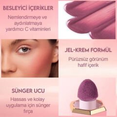 3'lü Sıvı Krem Allık Seti - Lip and Cheek