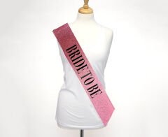 Pembe Bride To Be Kuşak Kemer