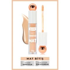 3'lü Mat Bitişli Likit Fondöten Seti