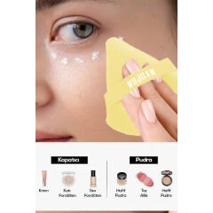 Üçgen Makyaj Süngeri Puf