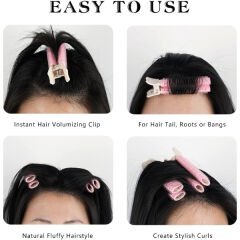 Hacim Veren Tokalı Saç Bigudisi