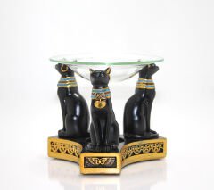 Polyester Mısır Kedisi Buhurdanlık