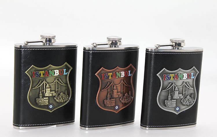 Paslanmaz Çelik İstanbul Yöresel Matara Model 1