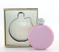 Paslanmaz Çelik Matara 5 Oz Pembe