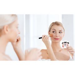 3'lü Profesyonel Mat Pudra Seti