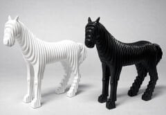 28x27 cm Özel Tasarım Polyester At Figürü