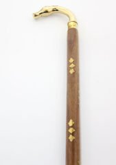 Pirinç At Büstü Baston Model 2