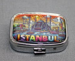 İstanbul Temalı İlaç Kutusu - Model 12