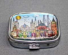 İstanbul Temalı İlaç Kutusu - Model 13