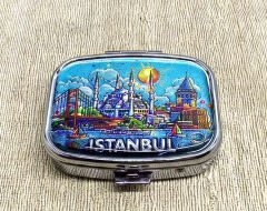 İstanbul Temalı İlaç Kutusu - Model 9