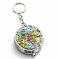 İstanbul Temalı Küllük Anahtarlık