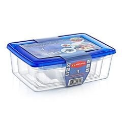 3'lü Köşeli Saklama Kabı Seti