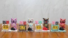 Ahşap Tekli Baykuş Takvim