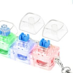 Işıklı Klavye Tuşu Switch Anahtarlık