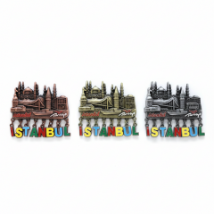 Sarkaçlı İstanbul Temalı Magnet