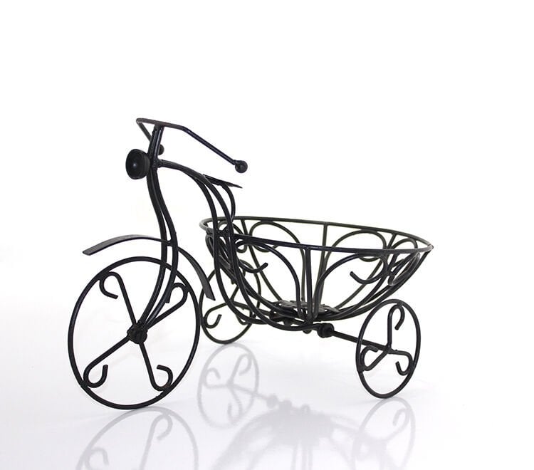 Ferforje Dekoratif Bisiklet Çiçeklik