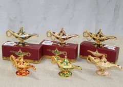 Mineli Metal Alaaddin Lambası Model 3