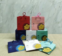 Romantik Gül Yüzük Kutusu Kubbe