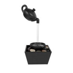 LED Demlik Tasarımlı Şelale Süs Havuzu