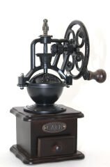 Retro Ahşap Kahve Değirmeni