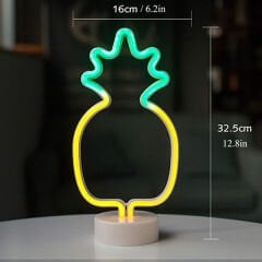 Ananas Neon LED Lamba