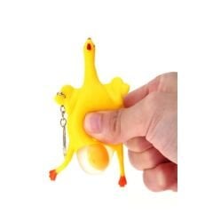 Squishy Yumurtlayan Tavuk Anahtarlık