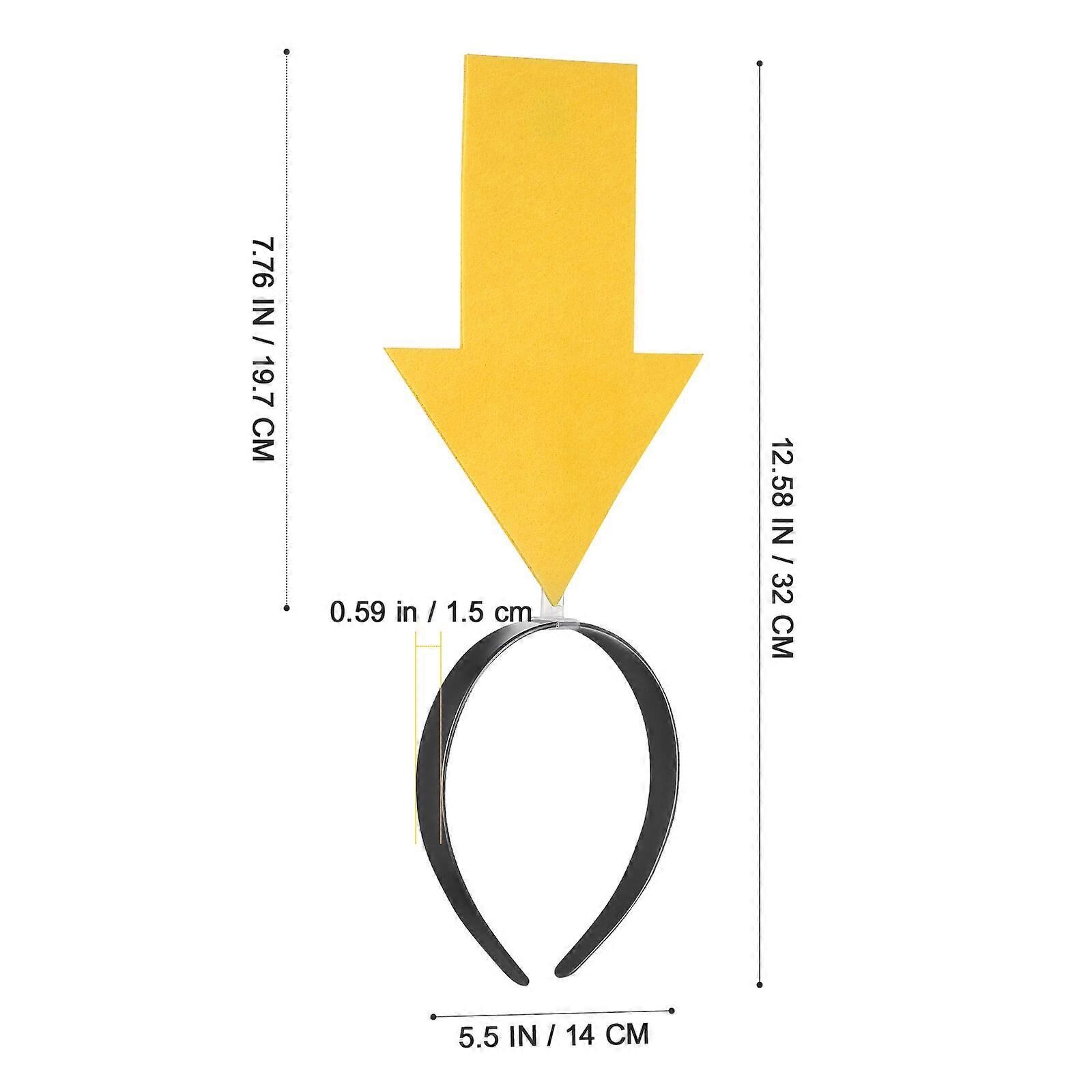 Kişiselleştirilebilir Ok Taç – Sarı Renk