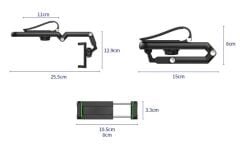 1080° Dönebilen Çok Fonksiyonlu Telefon Tutucu