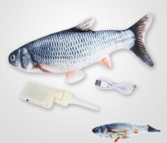 Hareketli Balık Kedi Oyuncağı Şarjlı