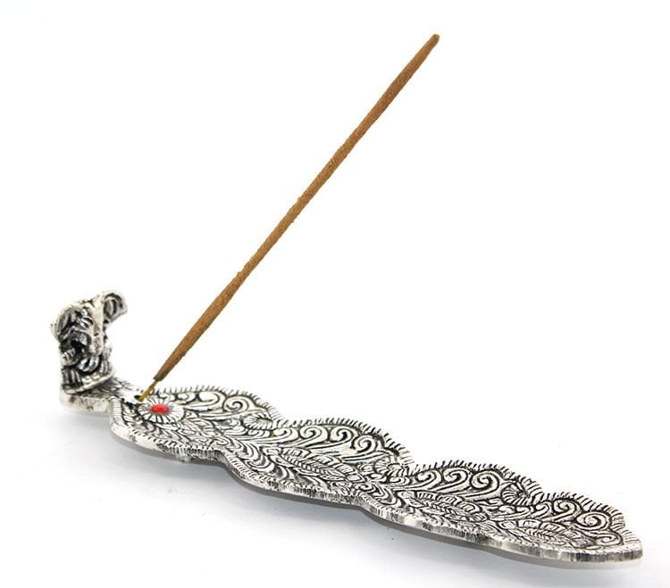 Metal Kayık Ganeşa Tütsülük Model 2