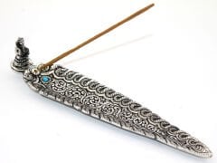 Metal Kayık Ganeşa Tütsülük Model 3