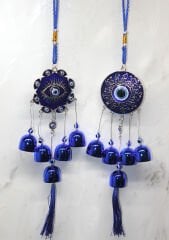 Metal Nazar Boncuğu Çan Model 10