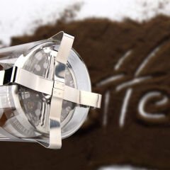 Ahşap Detaylı 350 ml Cam French Press