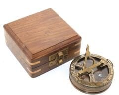 Ahşap Kutulu Pusula Model 7