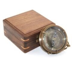 Ahşap Kutulu Pusula Model 9