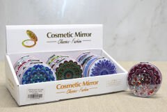 Mandala Desenli Hareketli Sulu El Aynası - Model 6