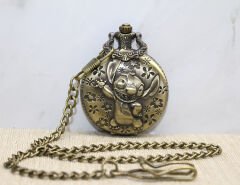 Stitch Tasarımlı Köstekli Saat