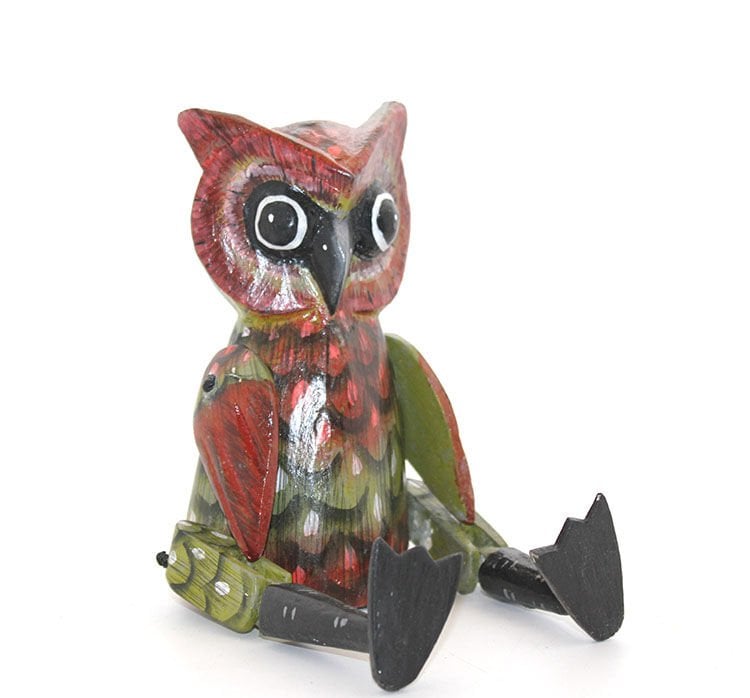 Ahşap Sallanan Baykuş