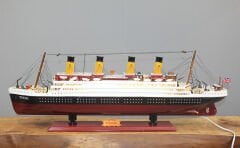 Ahşap Titanik Gemisi Ledli