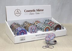 Taşlı El Aynası Anahtarlık Model 2