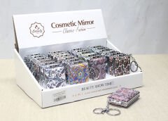 Taşlı El Aynası Anahtarlık Model 7