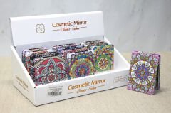 Taşlı El Aynası Dikdörtgen İnce Model 1