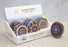 Taşlı El Aynası Oval İnce Model 5