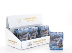 Taşlı İstanbul Tasarımı El Aynası İnce Model 10