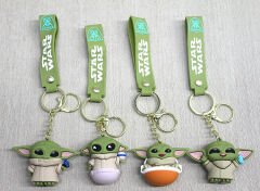 Baby Yoda Silikon Anahtarlık