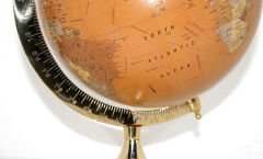 Pirinç Dünya Küre 47 Cm